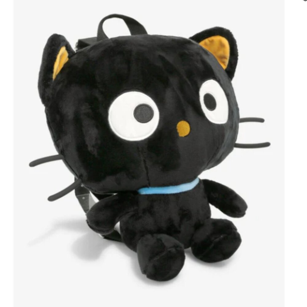 🐾 NWT Sanrio Chococat Classic Plush Backpack - Rare/Retired